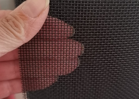 18x16 чернота крена сетки экрана насекомого сетки 0.28mm алюминиевая покрыла
